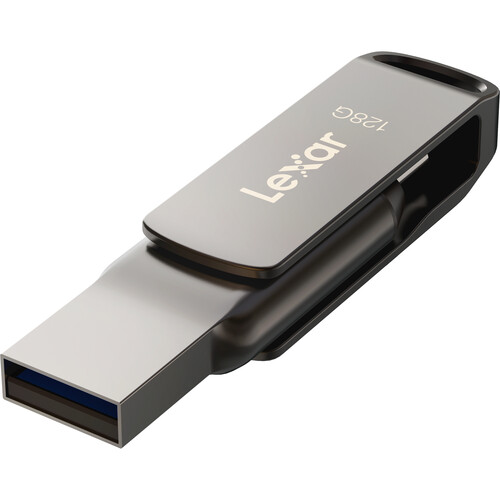 Lexar JumpDrive Dual Drive D400 128GB USB 3.1 Typed-C Pen Drive - Image 2