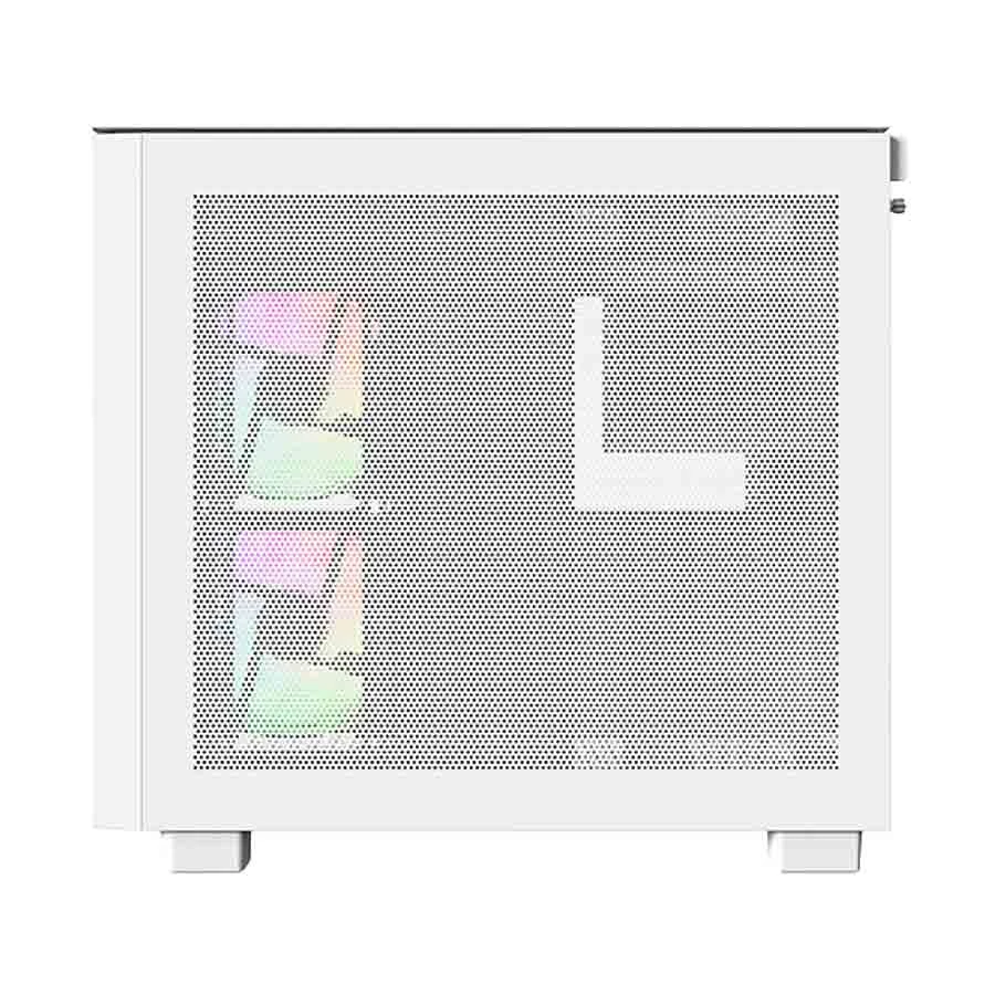 MONTECH King 65 Pro Mesh Mid Tower White (Tempered Glass Side Window) ATX Gaming Desktop Casing - Image 2