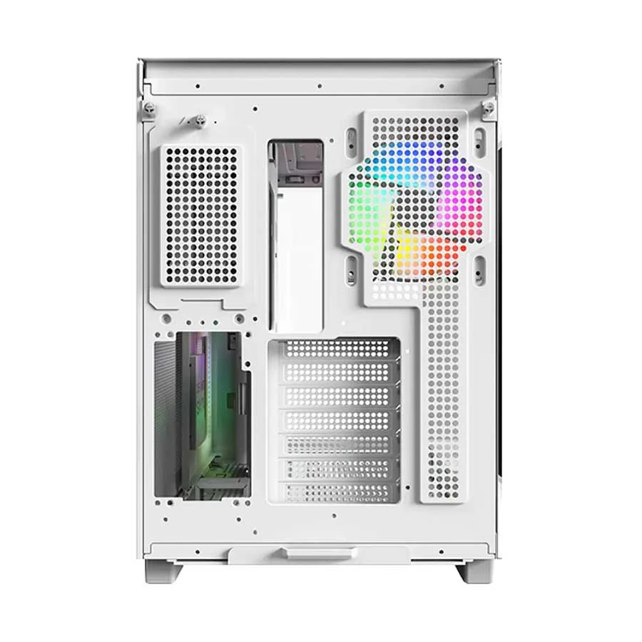 MONTECH King 65 Pro Mesh Mid Tower White (Tempered Glass Side Window) ATX Gaming Desktop Casing - Image 4