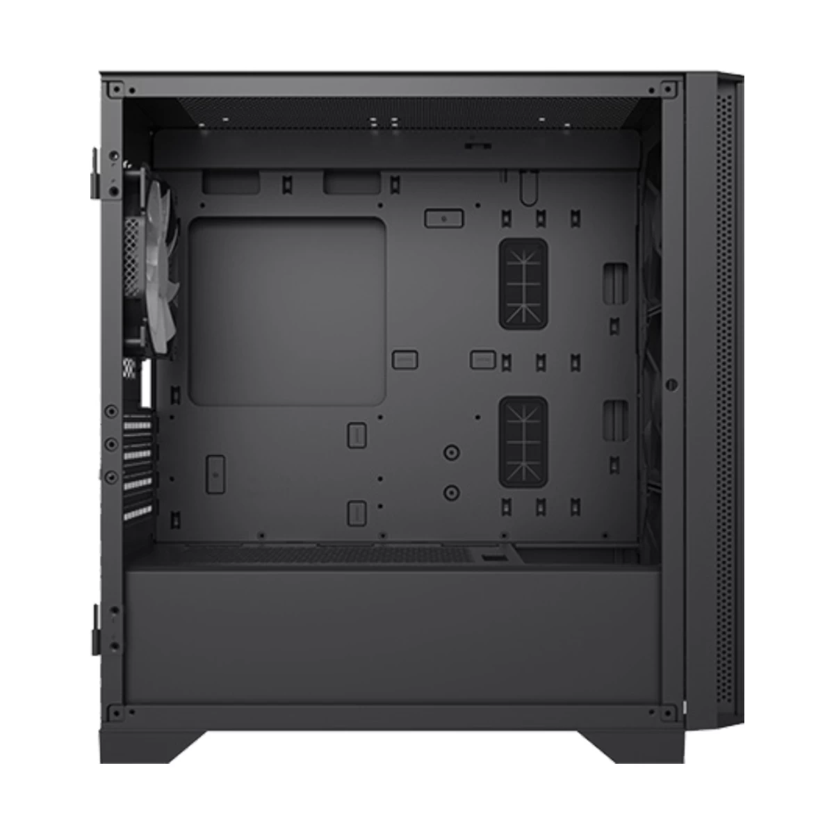 Montech AIR 100 ARGB Mid Tower Black Micro- ATX Gaming Desktop Casing - Image 2