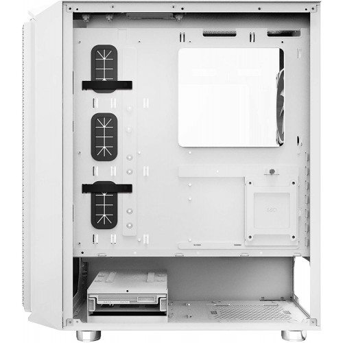 Montech AIR X ARGB Diamonded Mesh White ATX Mid Tower Gaming Case - Image 3