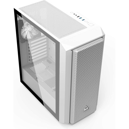 Montech AIR X ARGB Diamonded Mesh White ATX Mid Tower Gaming Case - Image 4