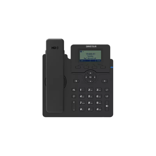 DINSTAR C60SP Entry Level IP Phone with POE & With Adapter - Image 2