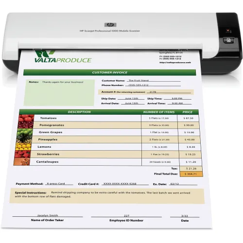 HP Scanjet Professional 1000 Mobile Scanner - Image 4