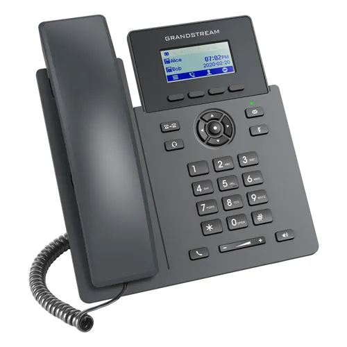 Grandstream GRP2601W Wi-Fi Essential HD IP Phone with Adapter - Image 3