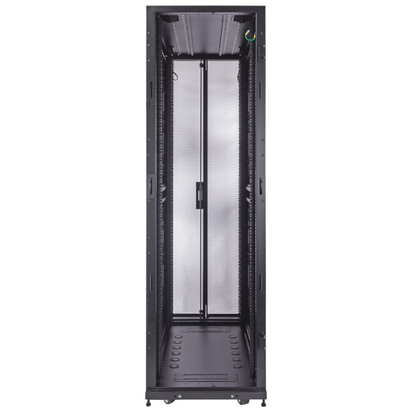 Safenet 42U (600x1000)mm Perforated Double Door Network Rack- SCP6142 - Image 2
