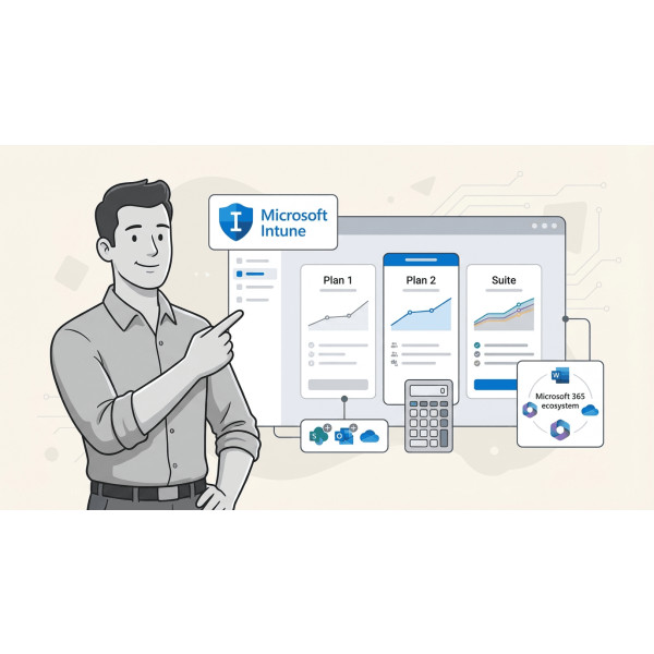 Microsoft Intune plan 1 Annual Subscription Service - Image 2