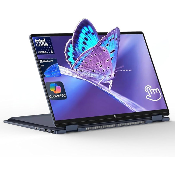 HP OmniBook X FlipNGAI 14-fm0013dx Intel Core ultra 5 226V 16GB LPDDR5-8533 512 GB PCIe Gen4 NVMe M.2 SSD 14 Inch 2K Touchscreen Laptop - Image 3