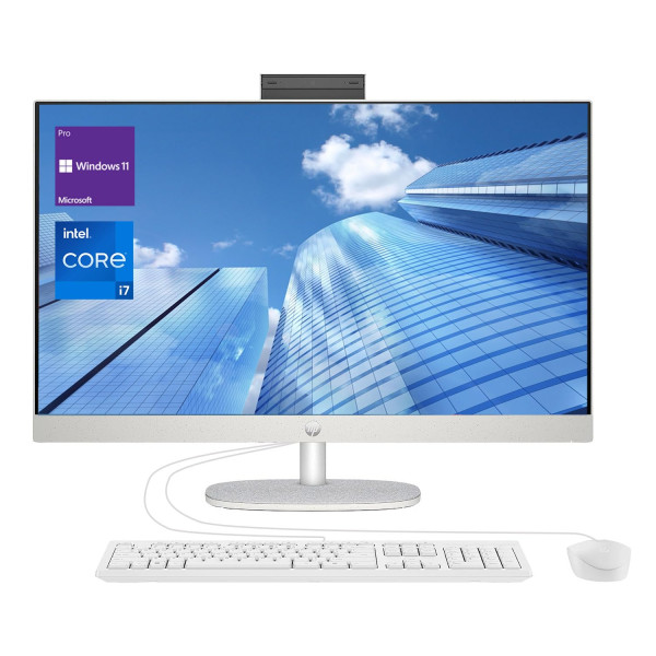HP 27 inch All-in-One 13th Generation Core i7-1355U 16GB DDR4-3200 512GB PCIe NVMe SSD 27 Inch FHD Display PC - Image 2