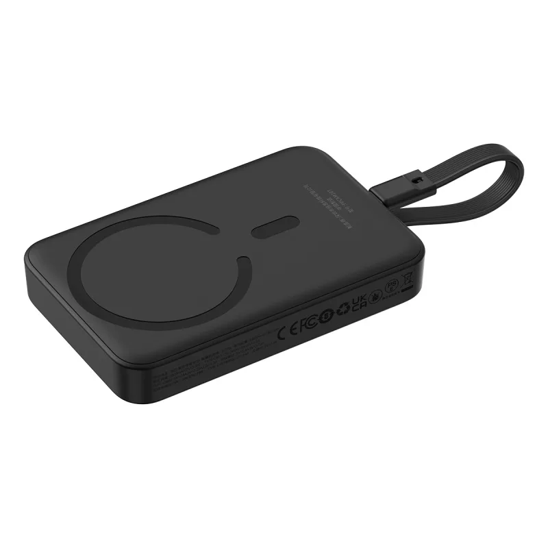 Baseus Magnetic 30W Fast Charging 10000mAh Power bank Built-in USB-C Cable - Image 2