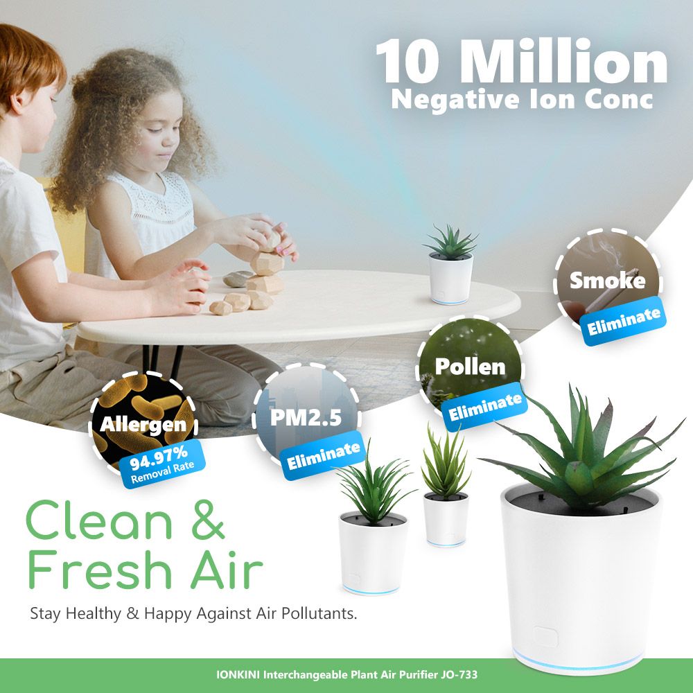 Interchangeable Plant Air Purifier JO-733 - Image 3
