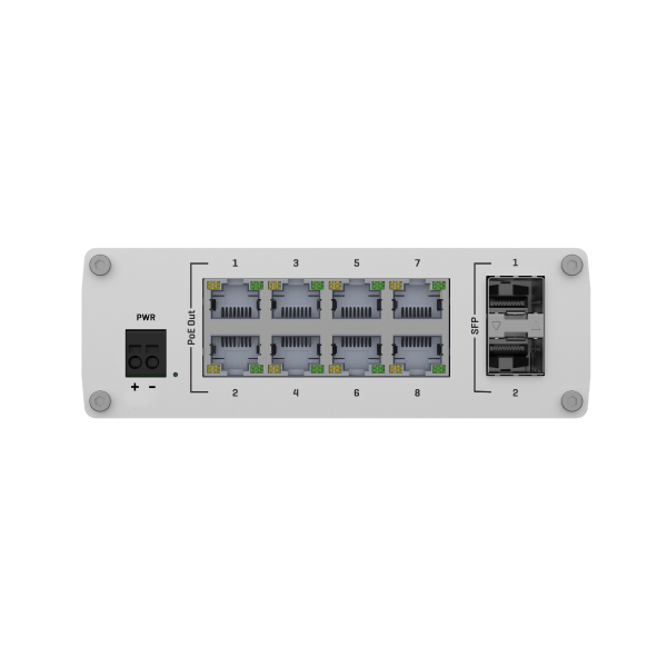 Teltonika INDUSTRIAL UNMANAGED POE+ SWITCH Model: TSW200 - Image 3