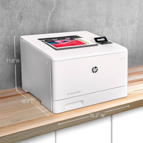 HP Color LaserJet Pro M454dn Single Function Color Laser Printer - Image 3