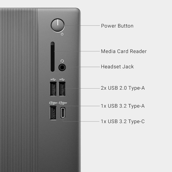 Dell ECT1250 Core i5 14th Gen Tower Brand PC - Image 2