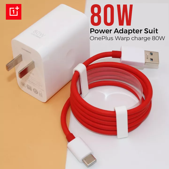 Oneplus 80W High Speed Charger Adapter and Type C Cable - Image 2