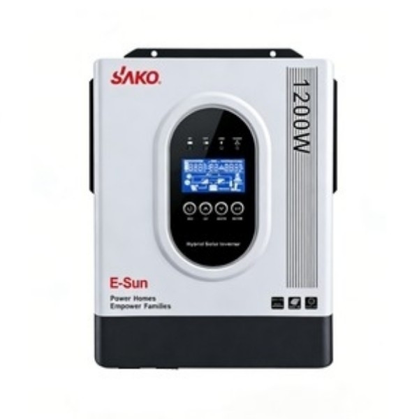 SAKO E-SUN 1.2KVA 12V Off-Grid Hybrid Inverter - Image 2