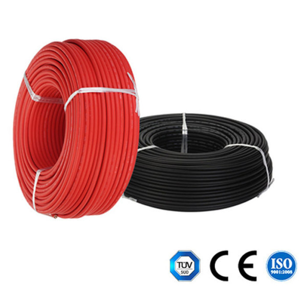 4mm² Solar PV Cable H1Z2Z2-K Flexible Photovoltaic Cable DC 1500V TÜV 2PfG 1169/08.2007 EN 50618 Pure Copper Wire (Red or Black) - Image 2