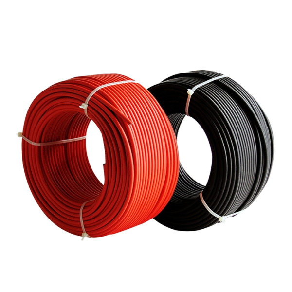 6mm² Solar PV Cable H1Z2Z2-K Flexible Photovoltaic Cable DC 1500V TÜV 2PfG 1169/08.2007 EN 50618 Pure Copper Wire (Red or Black) - Image 3