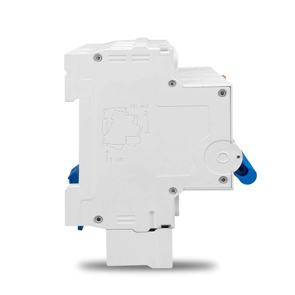 TOMZN TOB1L-63HD RCBO 2P Residual Current Circuit Breaker – Overload, Short Circuit, Earth Fault & Surge Protection - Image 4