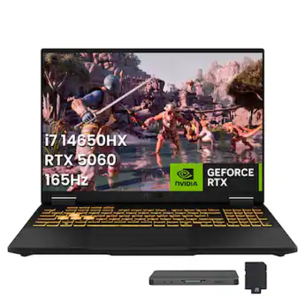 Asus TUF F16 Intel Core i7 14650HX 32GB RAM 1TB SSD RTX 5060 8GB 16 Inch Gaming Laptop - Image 3