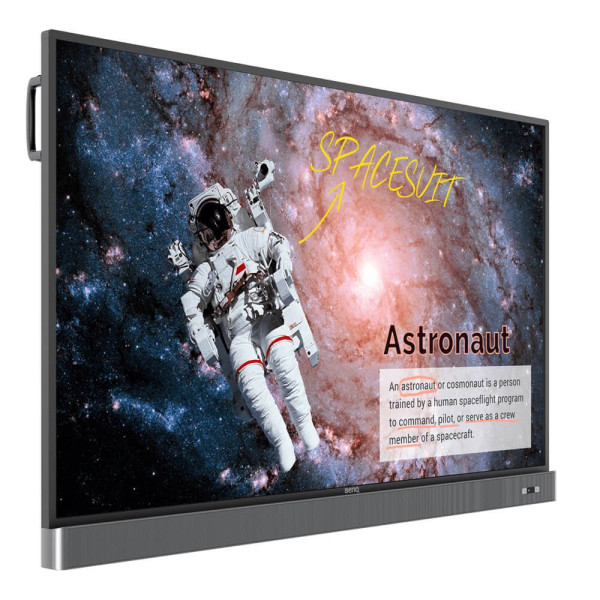 BenQ RE7505A 75 Inch 4K UHD Education Interactive Flat Panel Display with Additional Camera - Image 2