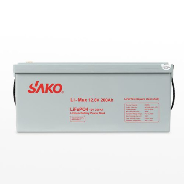 Sako 12V 200AH LiFePO4 Battery - Image 2