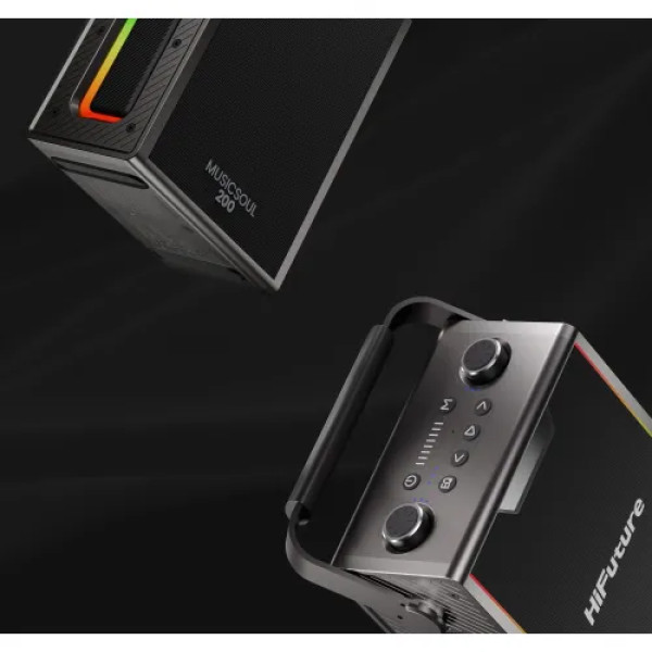 Hifuture MusicSoul-200-Black-1 HiFuture MusicSoul-200 220W Bluetooth Speaker - Image 2